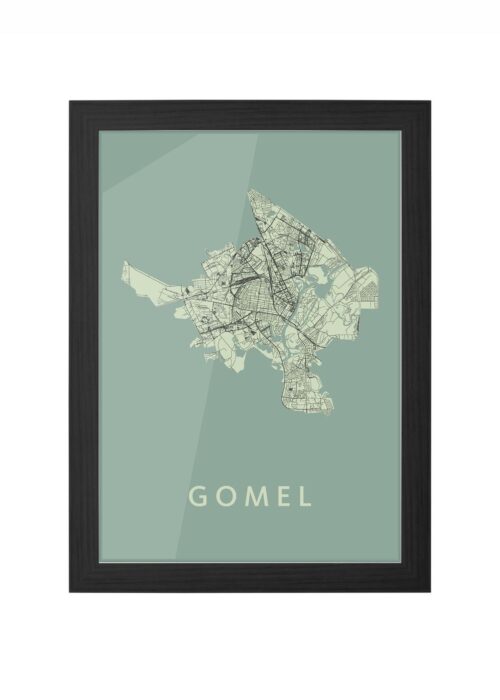 Gomel Olive Ingelijst in Zwart lijst Kopen | Kunst in Kaart