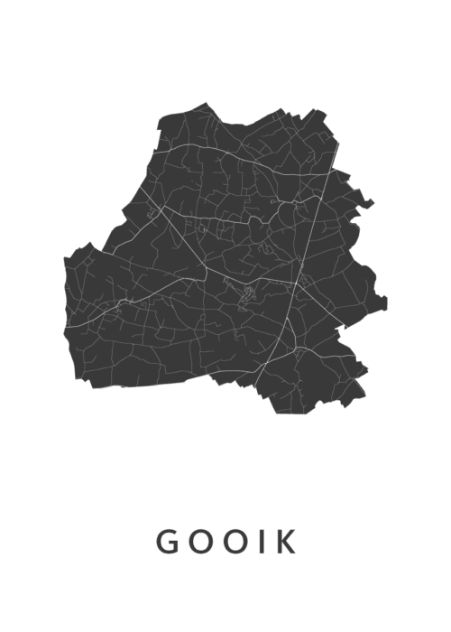 Gooik Stadskaart Poster Kopen