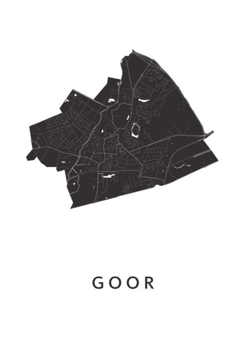 Goor Stadskaart Poster Kopen