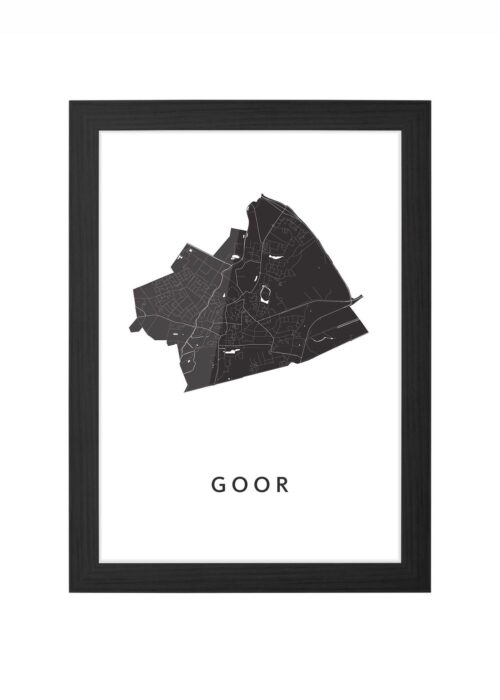 Goor Ingelijst in Zwart lijst Kopen | Kunst in Kaart