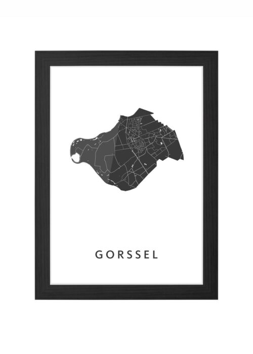 Gorssel Ingelijst in Zwart lijst Kopen | Kunst in Kaart