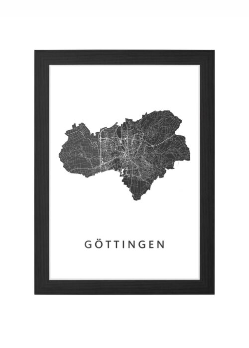 Göttingen Ingelijst in Zwart lijst Kopen | Kunst in Kaart
