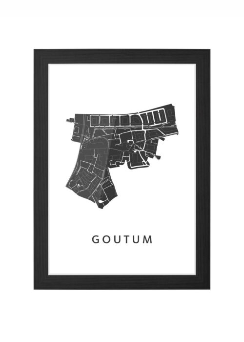 Goutum Ingelijst in Zwart lijst Kopen | Kunst in Kaart