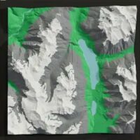 Graniet (meren, grassen, bergen grijs, sneeuw) +&nbsp;10.00