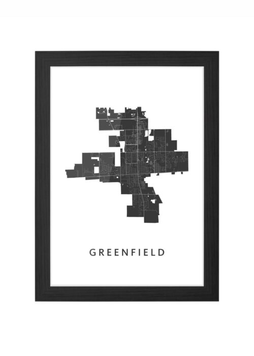 Greenfield Ingelijst in Zwart lijst Kopen | Kunst in Kaart