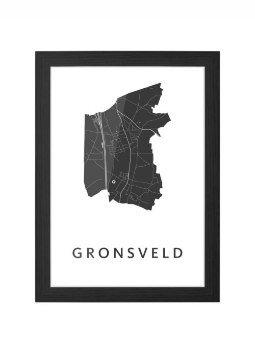 Gronsveld Ingelijst in Zwart lijst Kopen | Kunst in Kaart
