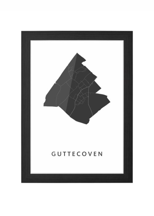 Guttecoven Ingelijst in Zwart lijst Kopen | Kunst in Kaart