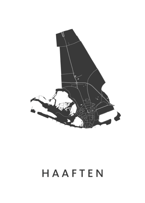 Haaften Stadskaart