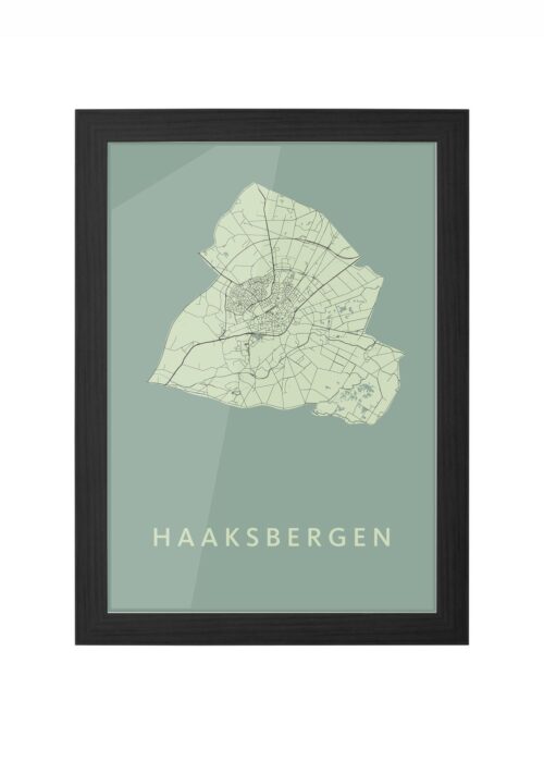 Haaksbergen Olive Ingelijst in Zwart lijst Kopen | Kunst in Kaart