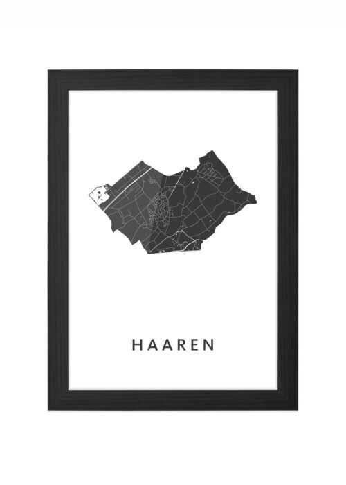Haaren Ingelijst in Zwart lijst Kopen | Kunst in Kaart