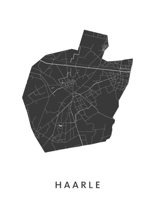 Haarle Stadskaart Poster Kopen
