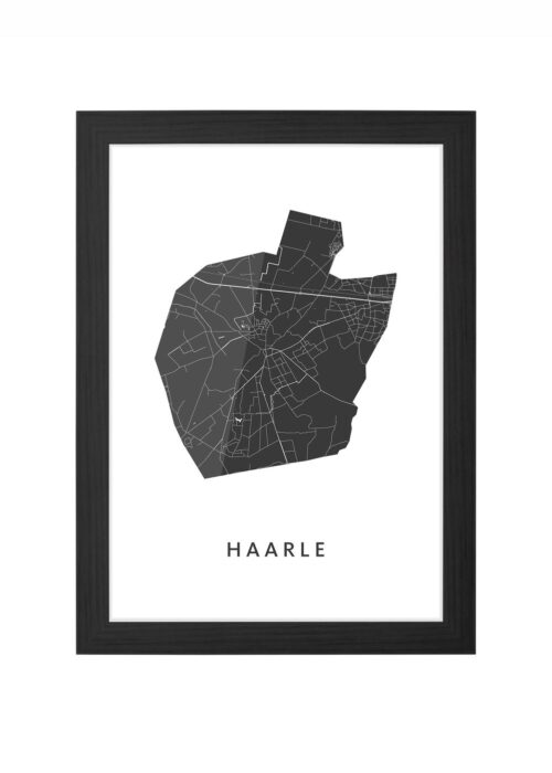 Haarle Ingelijst in Zwart lijst Kopen | Kunst in Kaart