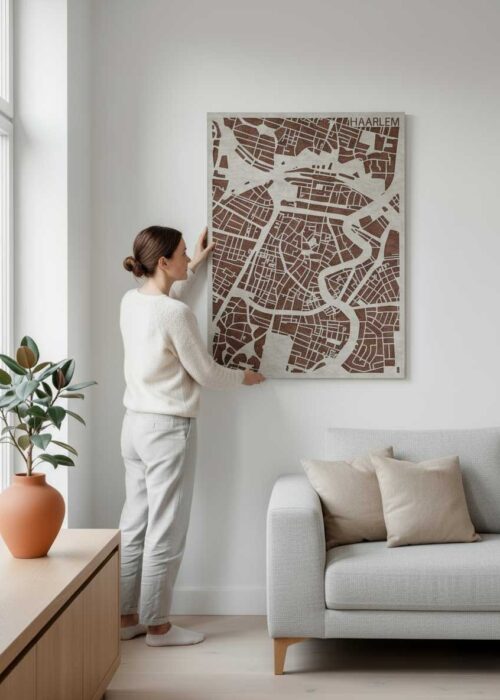 Haarlem - PET-vilt - Akoestische stadskaart