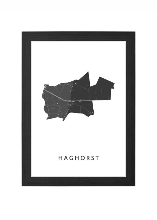 Haghorst Ingelijst in Zwart lijst Kopen | Kunst in Kaart