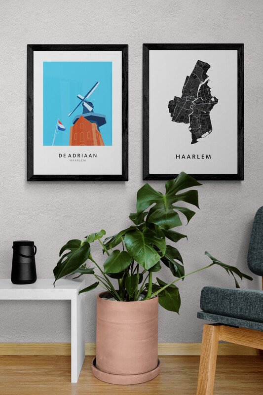 De Adriaan - Haarlem - Pop Art Poster