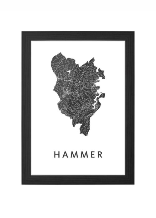 Hammer Ingelijst in Zwart lijst Kopen | Kunst in Kaart