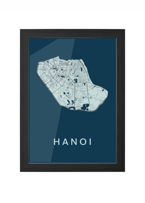 Hanoi Navy Ingelijst in Zwart lijst Kopen | Kunst in Kaart