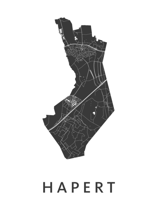 Hapert Stadskaart