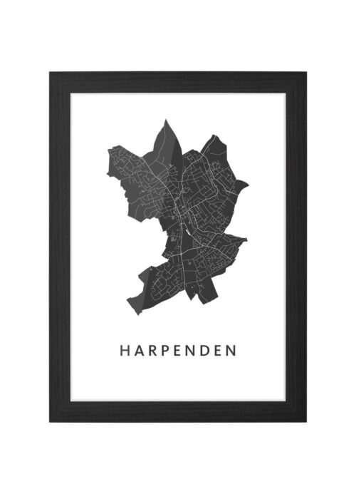 Harpenden Ingelijst in Zwart lijst Kopen | Kunst in Kaart