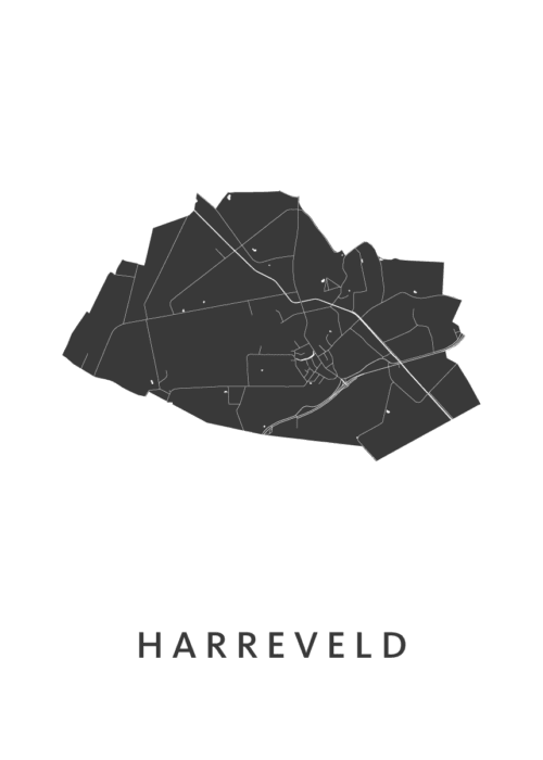 Harreveld Stadskaart Poster Kopen
