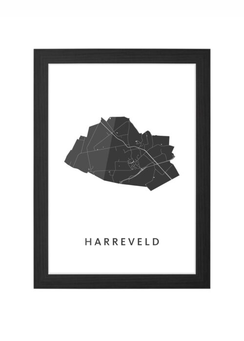 Harreveld Ingelijst in Zwart lijst Kopen | Kunst in Kaart
