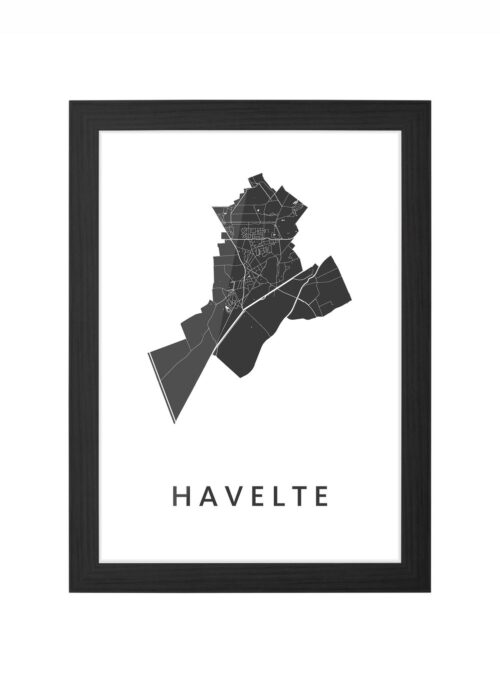 Havelte Ingelijst in Zwart lijst Kopen | Kunst in Kaart