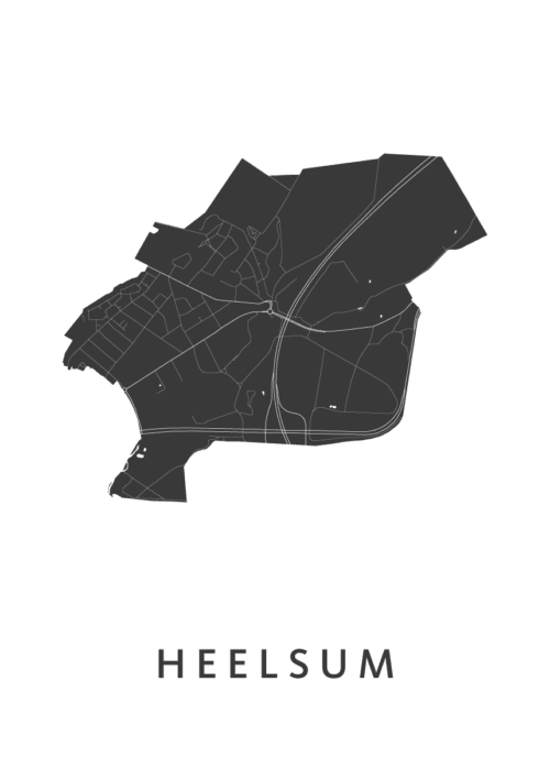 Heelsum Stadskaart Poster Kopen