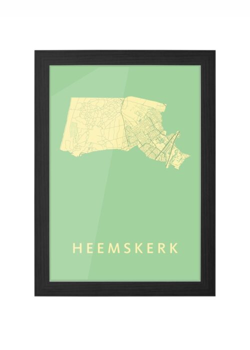 Heemskerk Spring Ingelijst in Zwart lijst Kopen | Kunst in Kaart