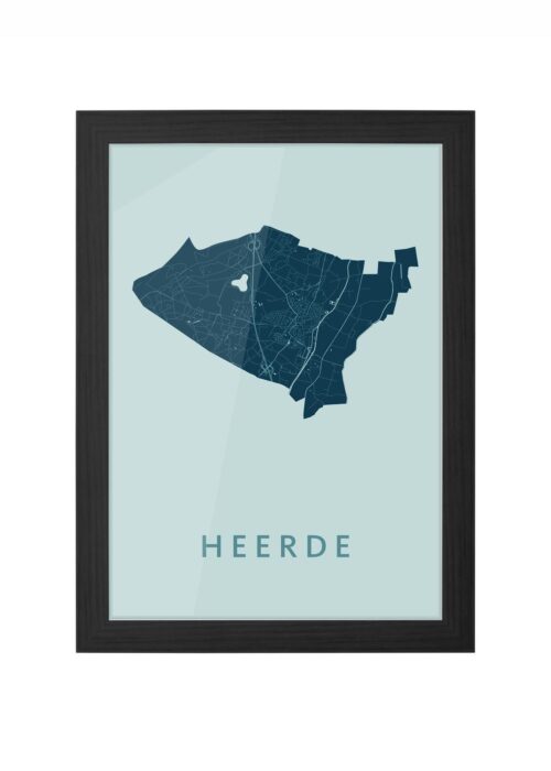 Heerde Mint Ingelijst in Zwart lijst Kopen | Kunst in Kaart