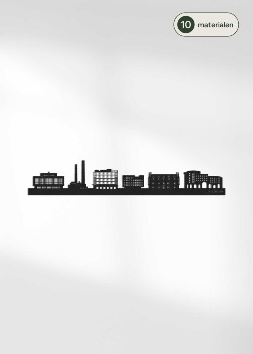 Houten Skyline van Heerlen
