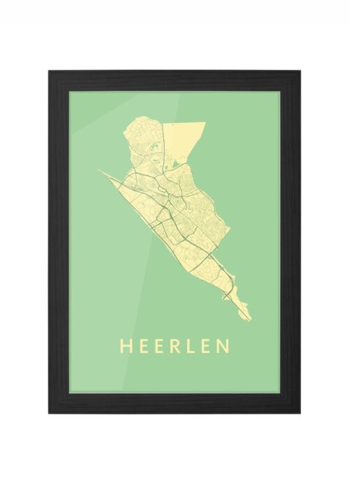 Heerlen Spring Ingelijst in Zwart lijst Kopen | Kunst in Kaart