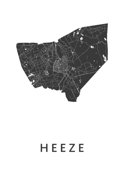 Heeze Stadskaart Poster Kopen
