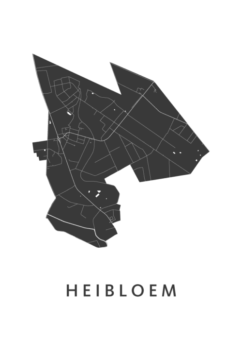 Heibloem Stadskaart Poster Kopen