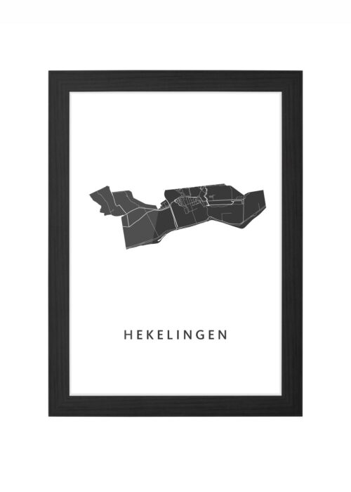 Hekelingen Ingelijst in Zwart lijst Kopen | Kunst in Kaart