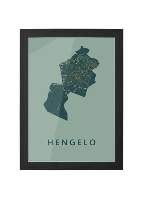 Hengelo Amazon Ingelijst in Zwart lijst Kopen | Kunst in Kaart