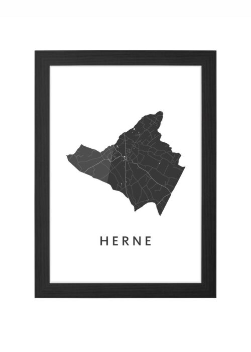 Herne Ingelijst in Zwart lijst Kopen | Kunst in Kaart