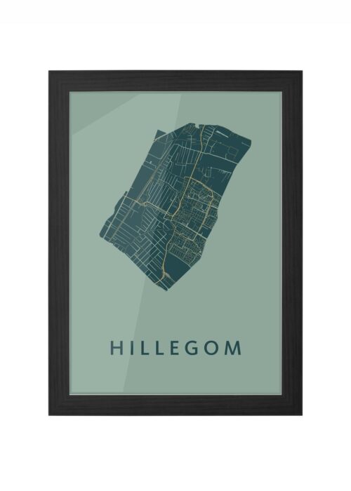 Hillegom Amazon Ingelijst in Zwart lijst Kopen | Kunst in Kaart