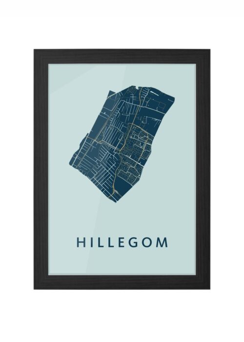 Hillegom Prussian Ingelijst in Zwart lijst Kopen | Kunst in Kaart