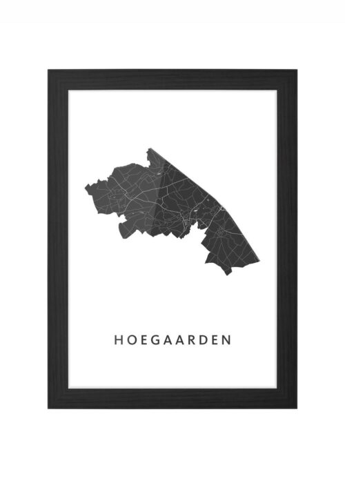 Hoegaarden Ingelijst in Zwart lijst Kopen | Kunst in Kaart