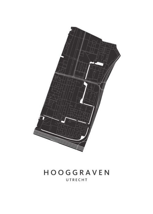 Hoograven wijkkaart - Utrecht