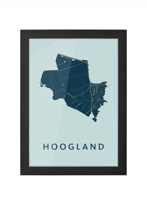 Hoogland Prussian Ingelijst in Zwart lijst Kopen | Kunst in Kaart