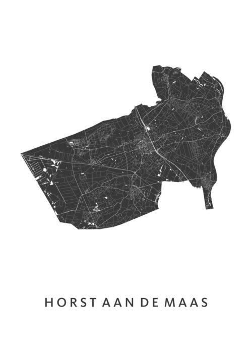 Horst aan de Maas Stadskaart Poster Kopen