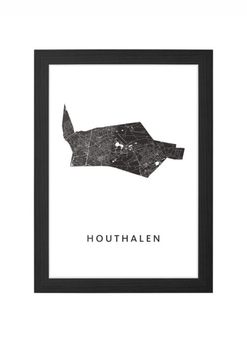 Houthalen Ingelijst in Zwart lijst Kopen | Kunst in Kaart