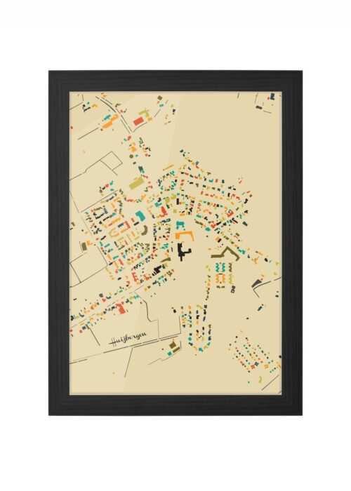 Huijbergen Ingelijst in Zwart lijst Kopen | Kunst in Kaart