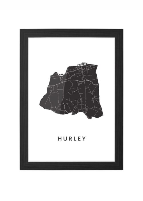 Hurley Ingelijst in Zwart lijst Kopen | Kunst in Kaart