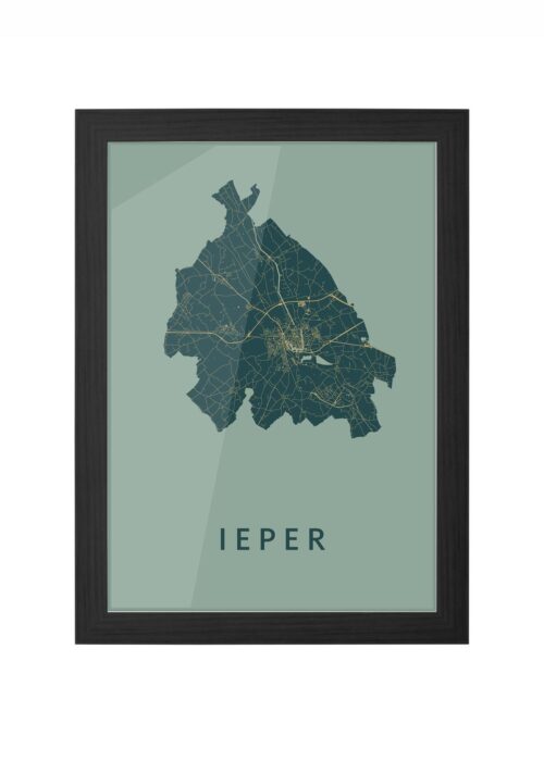Ieper Amazon Ingelijst in Zwart lijst Kopen | Kunst in Kaart