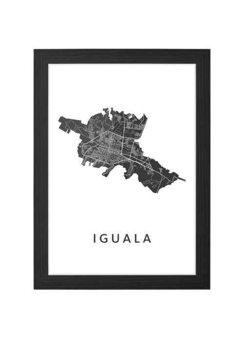 Iguala Ingelijst in Zwart lijst Kopen | Kunst in Kaart