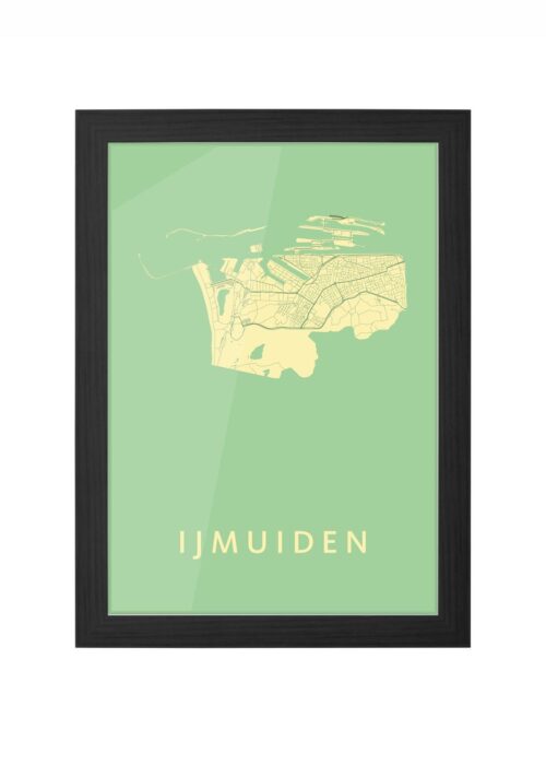 IJmuiden Spring Ingelijst in Zwart lijst Kopen | Kunst in Kaart