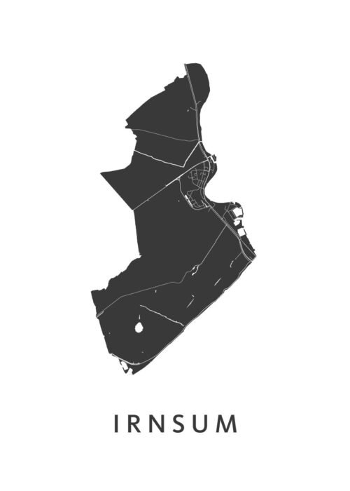 Irnsum Stadskaart Poster Kopen