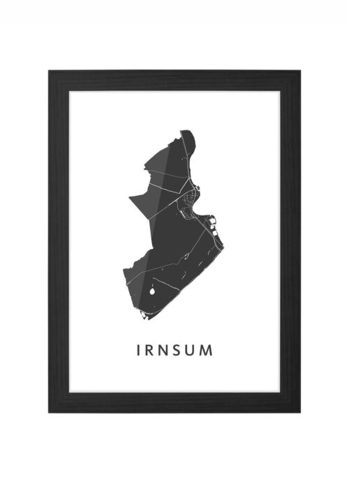 Irnsum Ingelijst in Zwart lijst Kopen | Kunst in Kaart